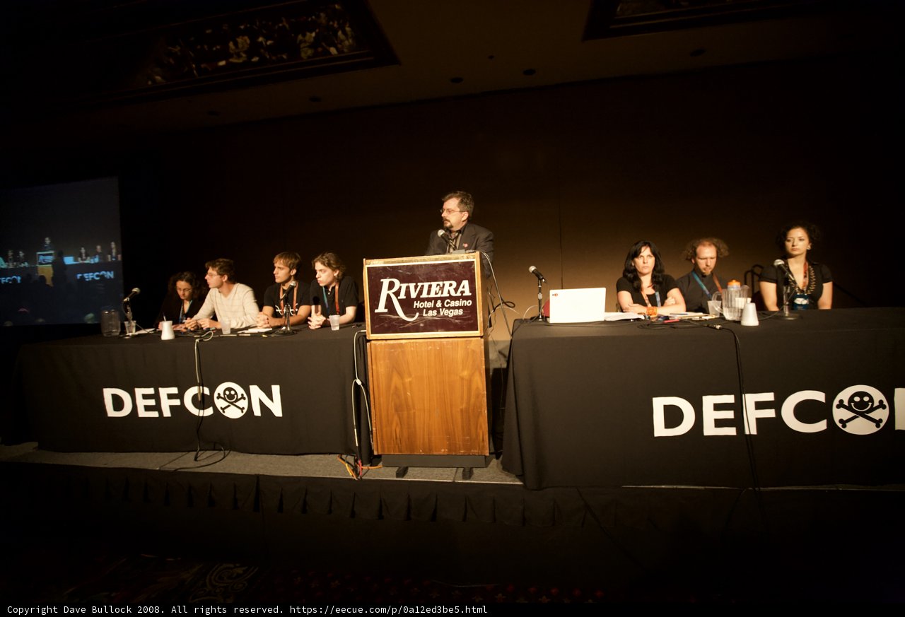 DefCon 2008: Speech at the Podium
