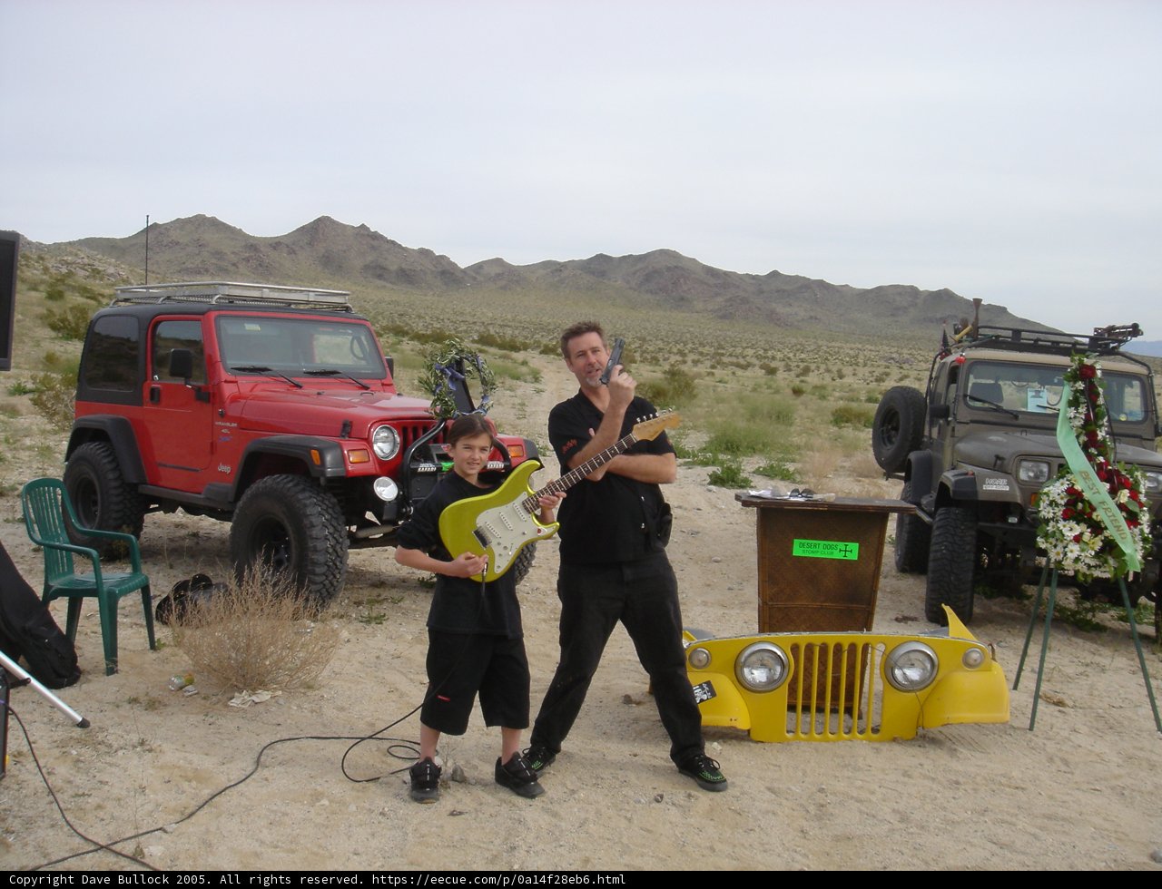 Desert Adventure With My Little Rockstar