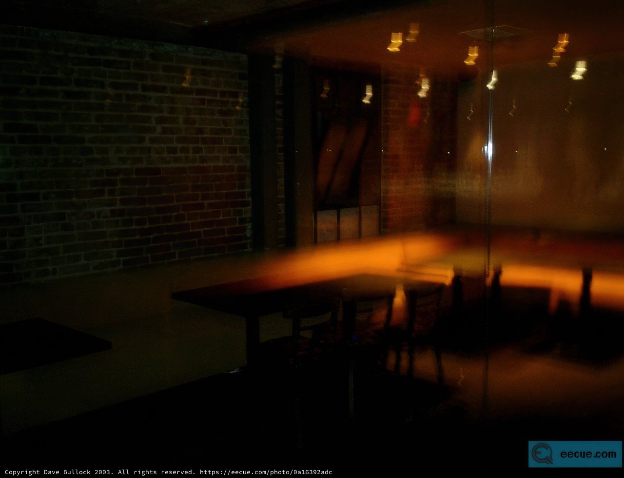 Blurry Nights at the Dining Room