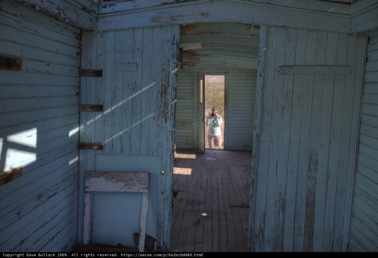 Blue House Doorway