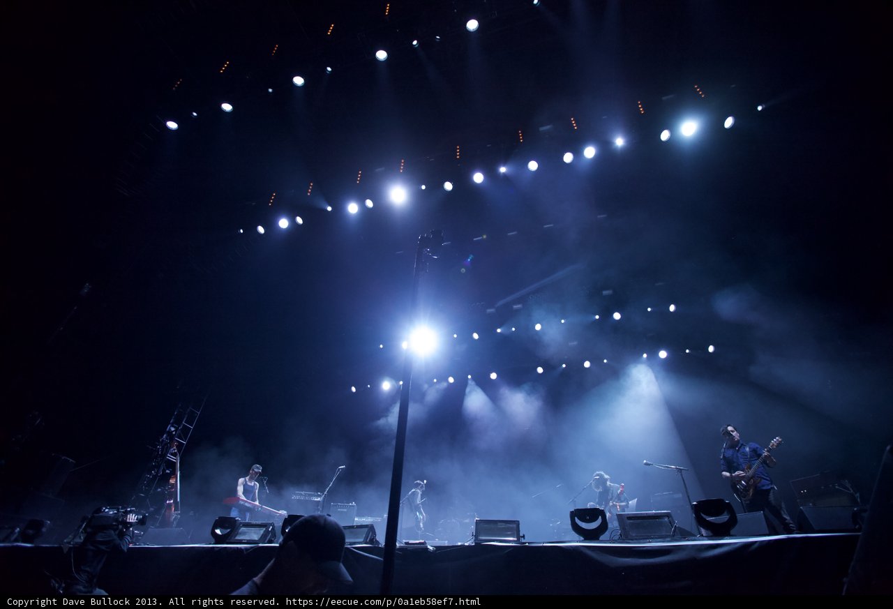 Rocking the Stage with Lights and Music