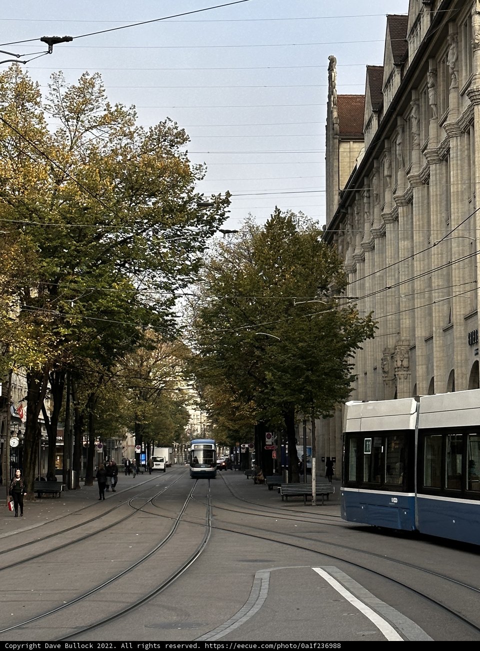 Busy Streets of Zürich