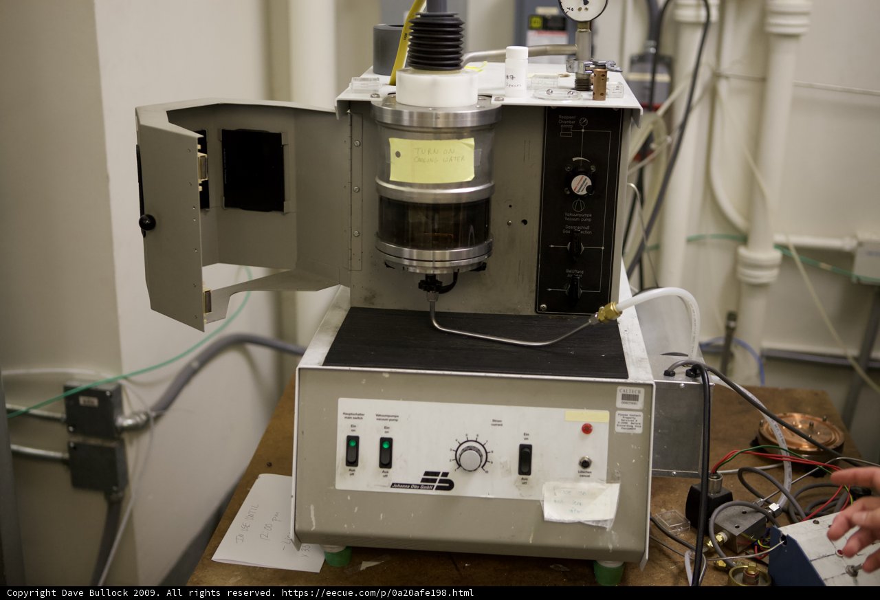 Manufacturing Instrument in Caltech Metal Workshop