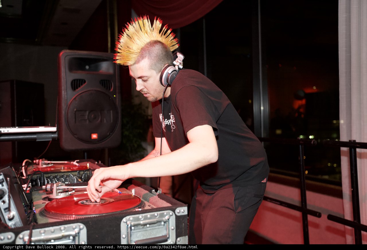 The DJ in Black
