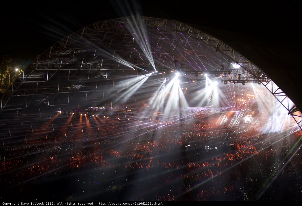 Lights Up at Coachella