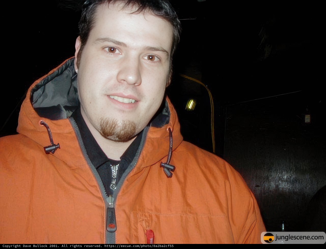 Orange Jacket Man