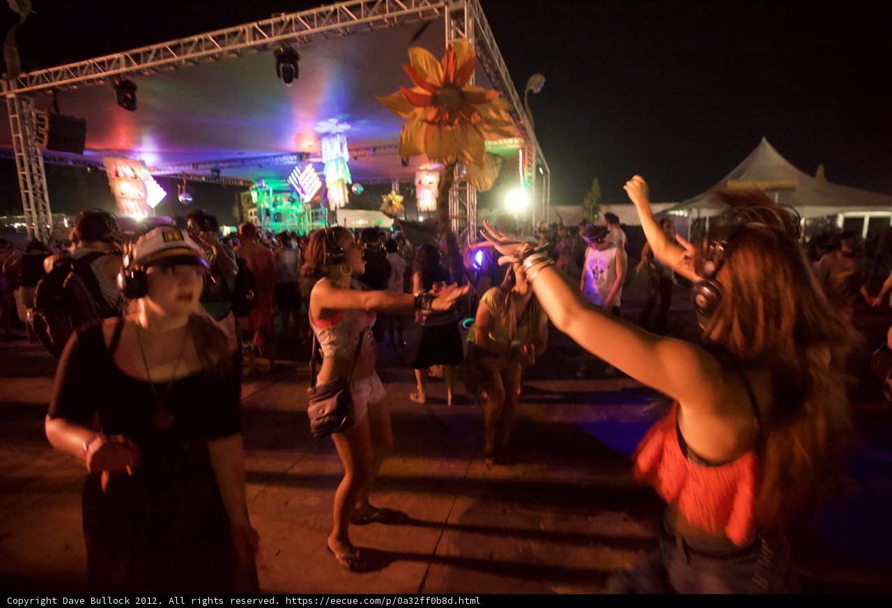 Nighttime Dance Party at Coachella 2012