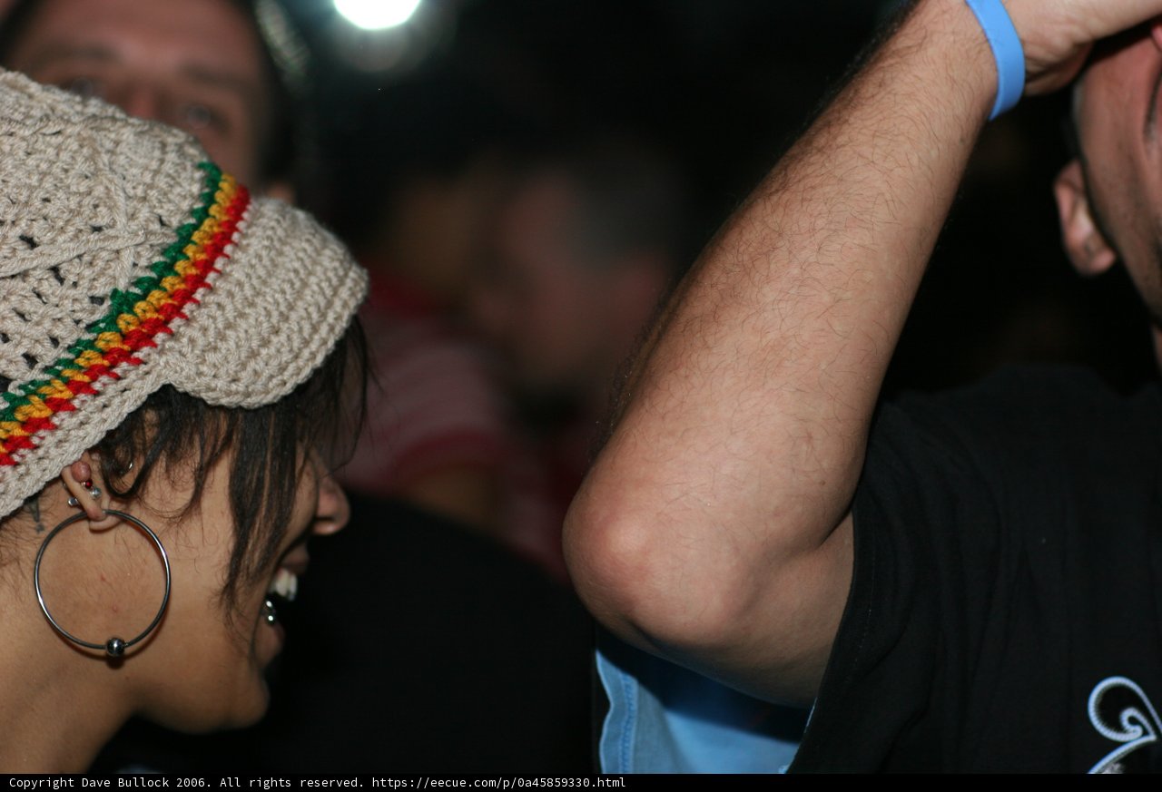 Hat-Sporting Man Poses on Valentine's Day