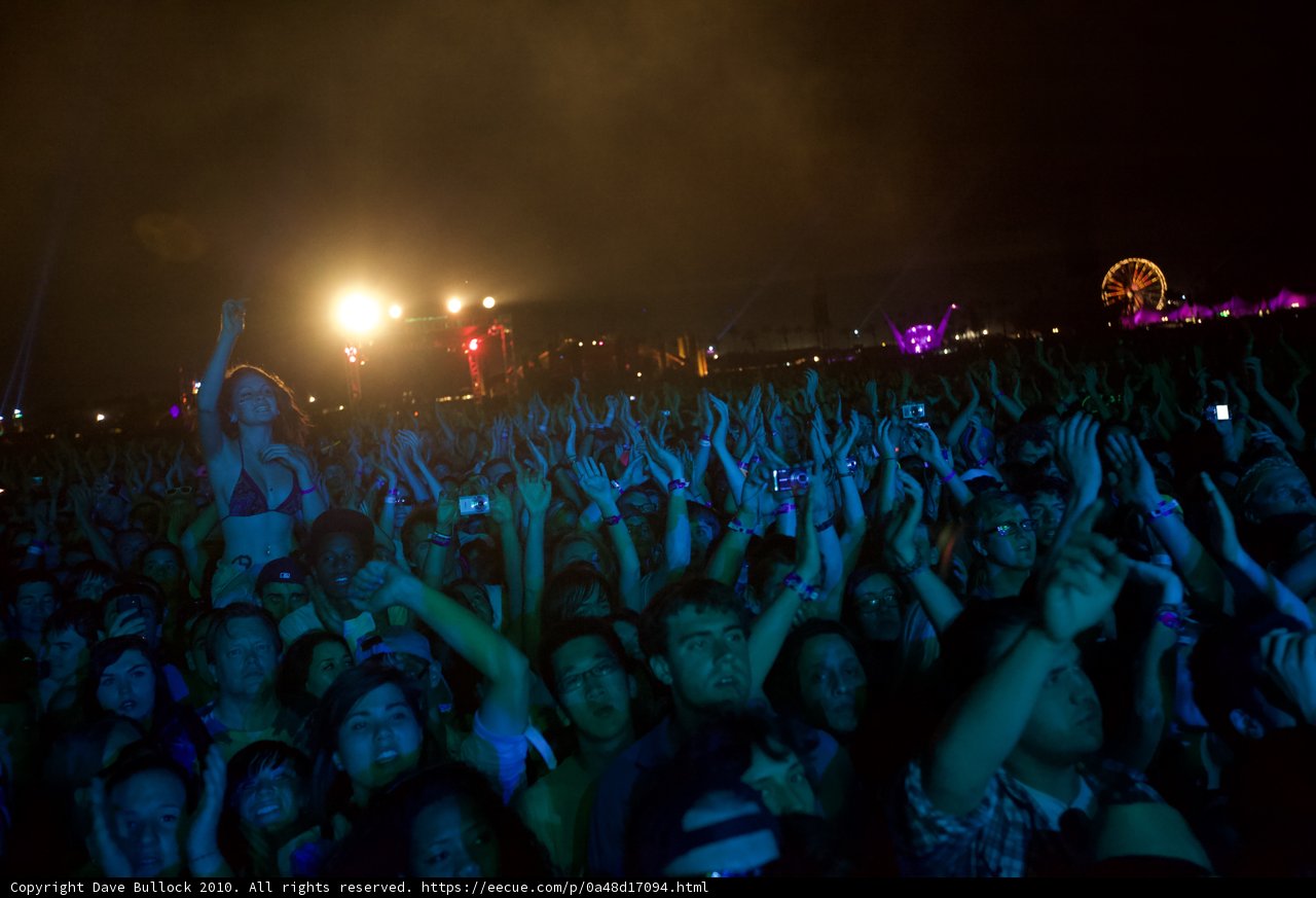 Hands Up in the Night Sky