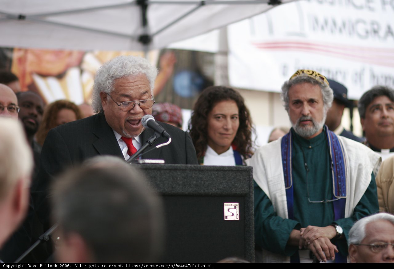 Public Speaker Addresses Audience