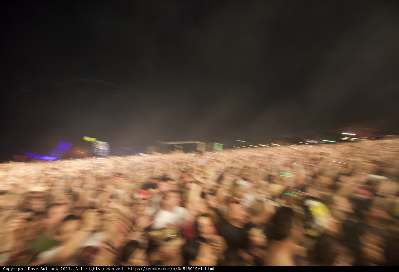 Blurry Night at Coachella
