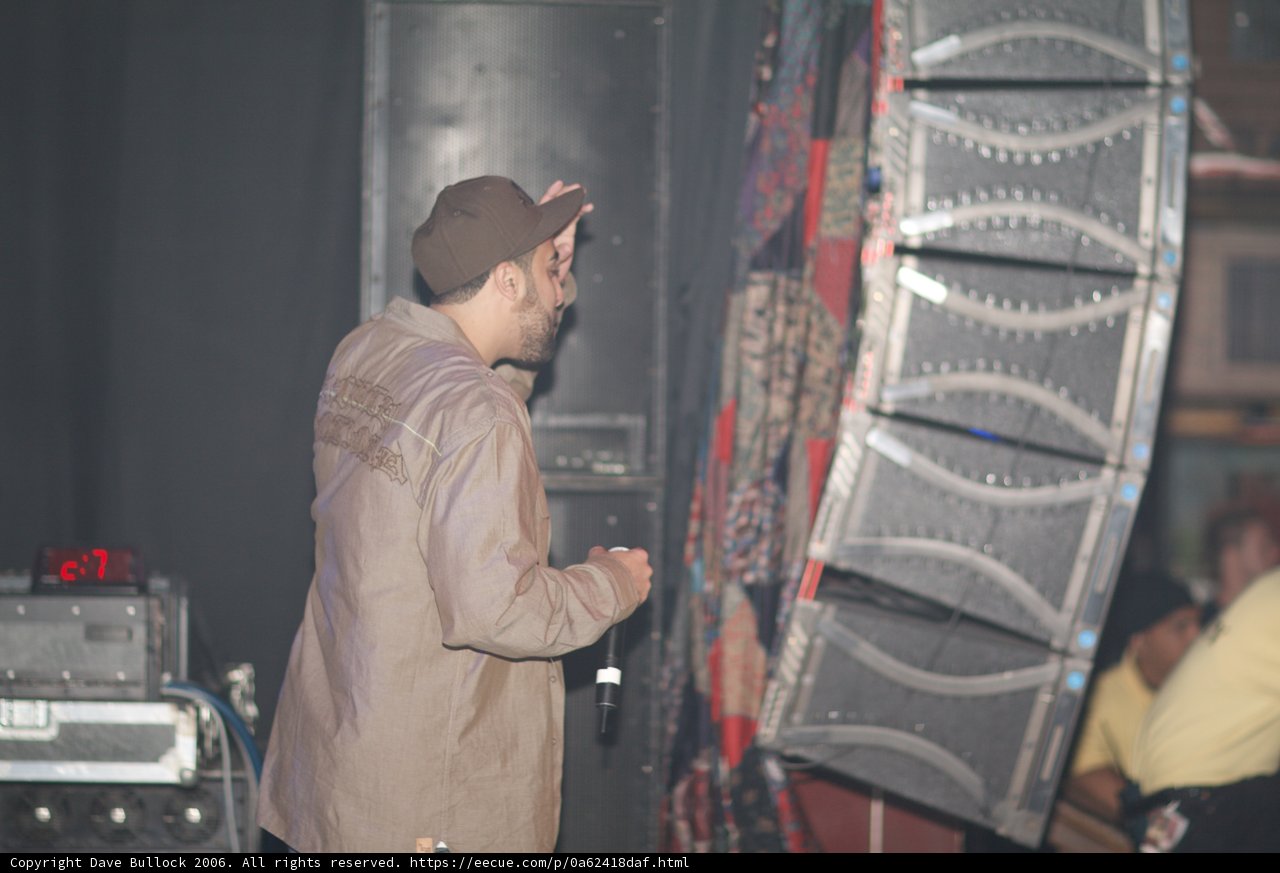 Deejay Takes the Stage