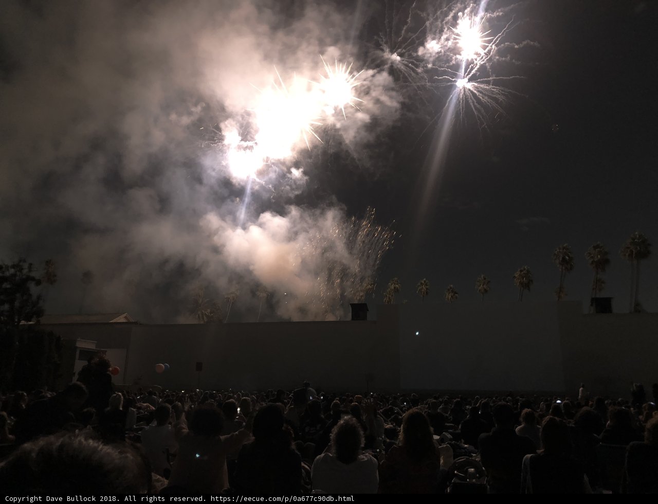 Fireworks Ignite the Night Sky at Concert