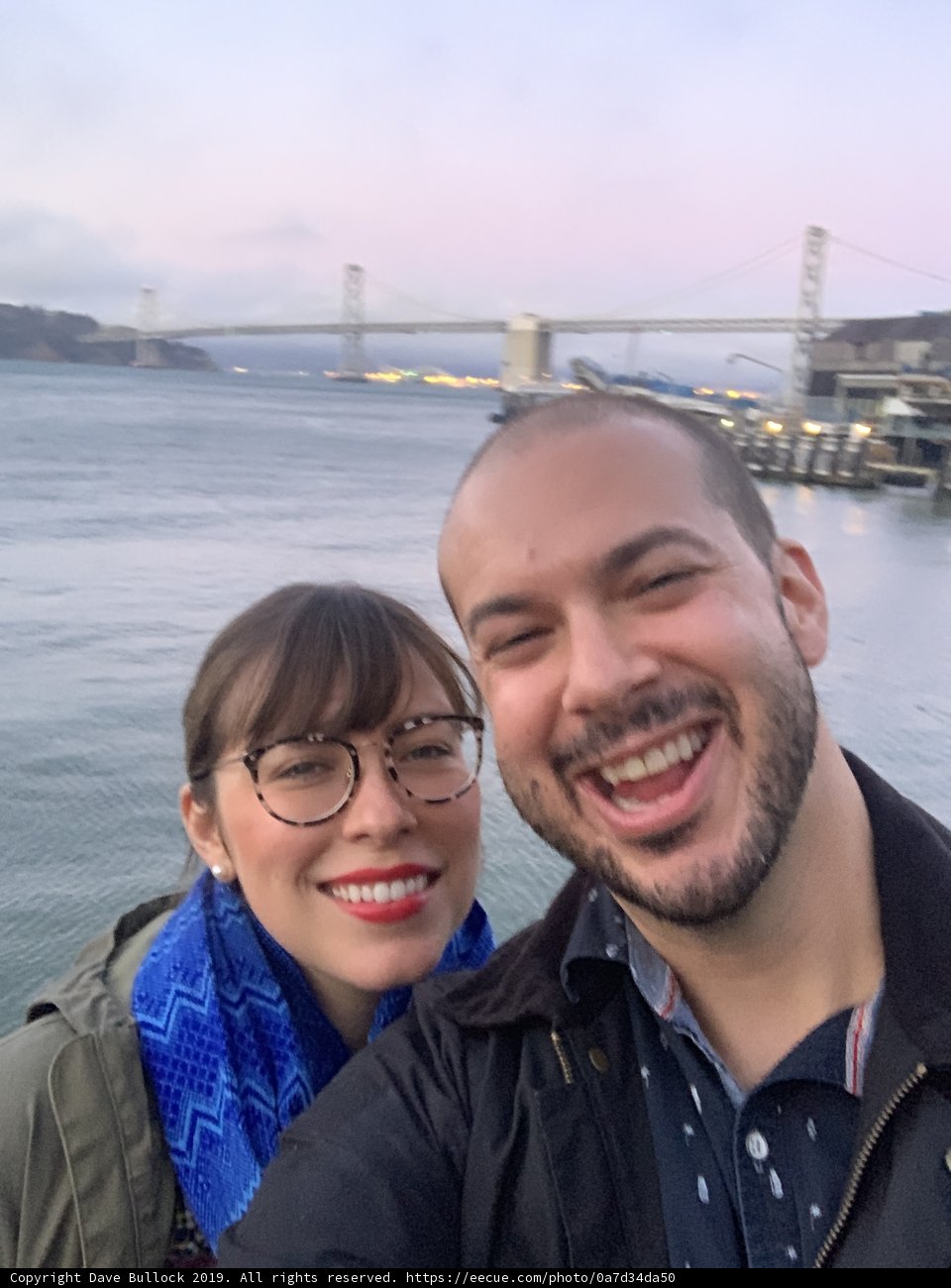 Selfie with the Bay Bridge