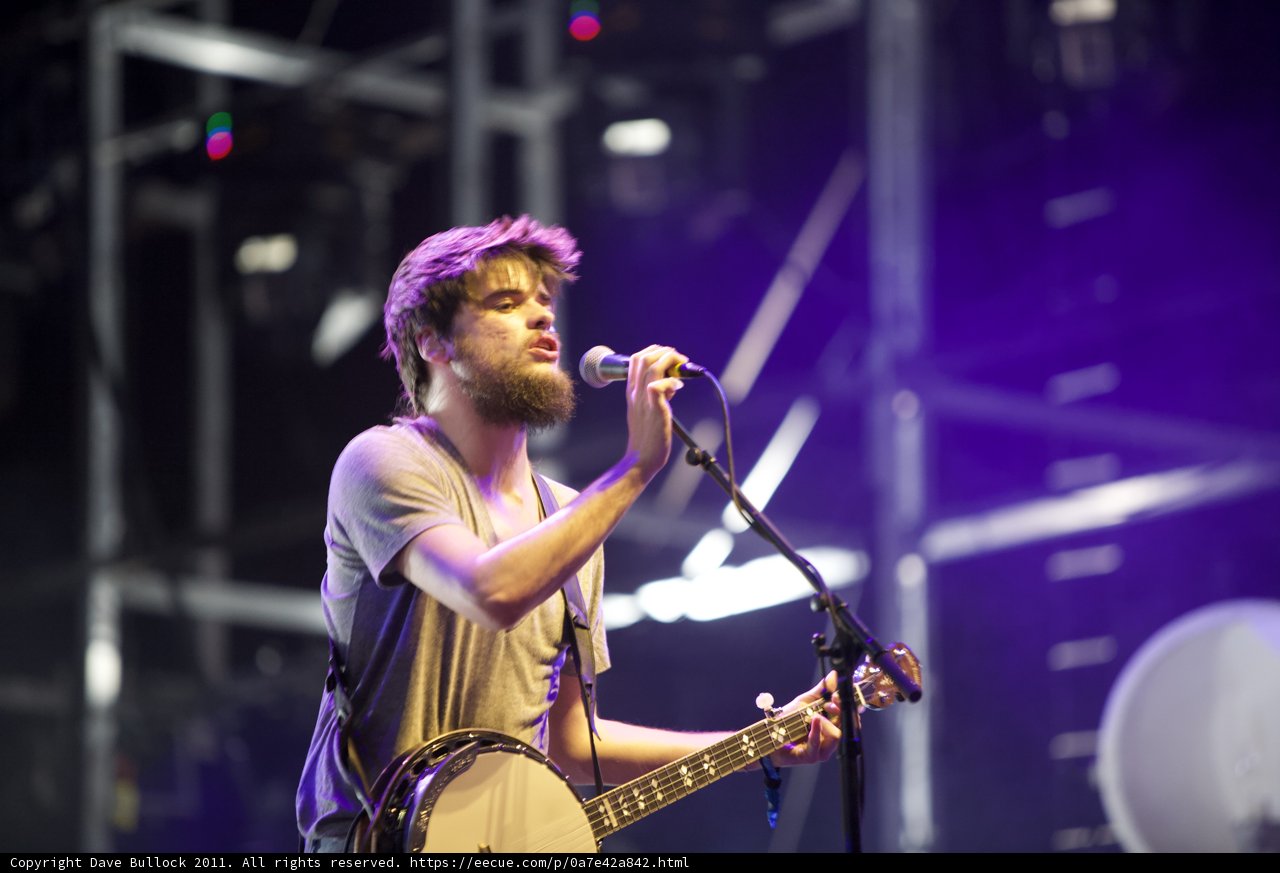 Winston Marshall rocks the Coachella stage