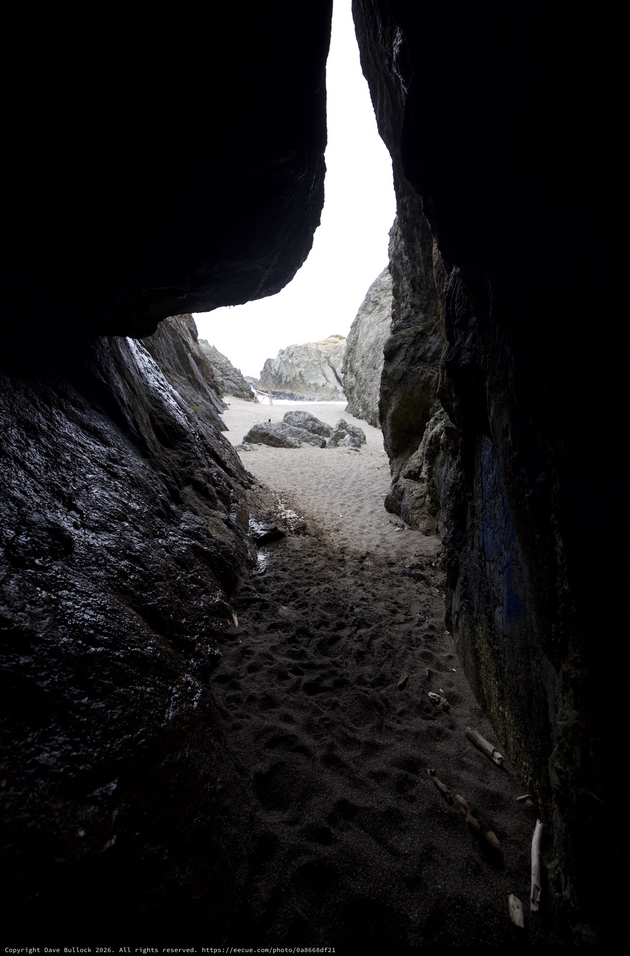 Through the Sea Cave Into the Light