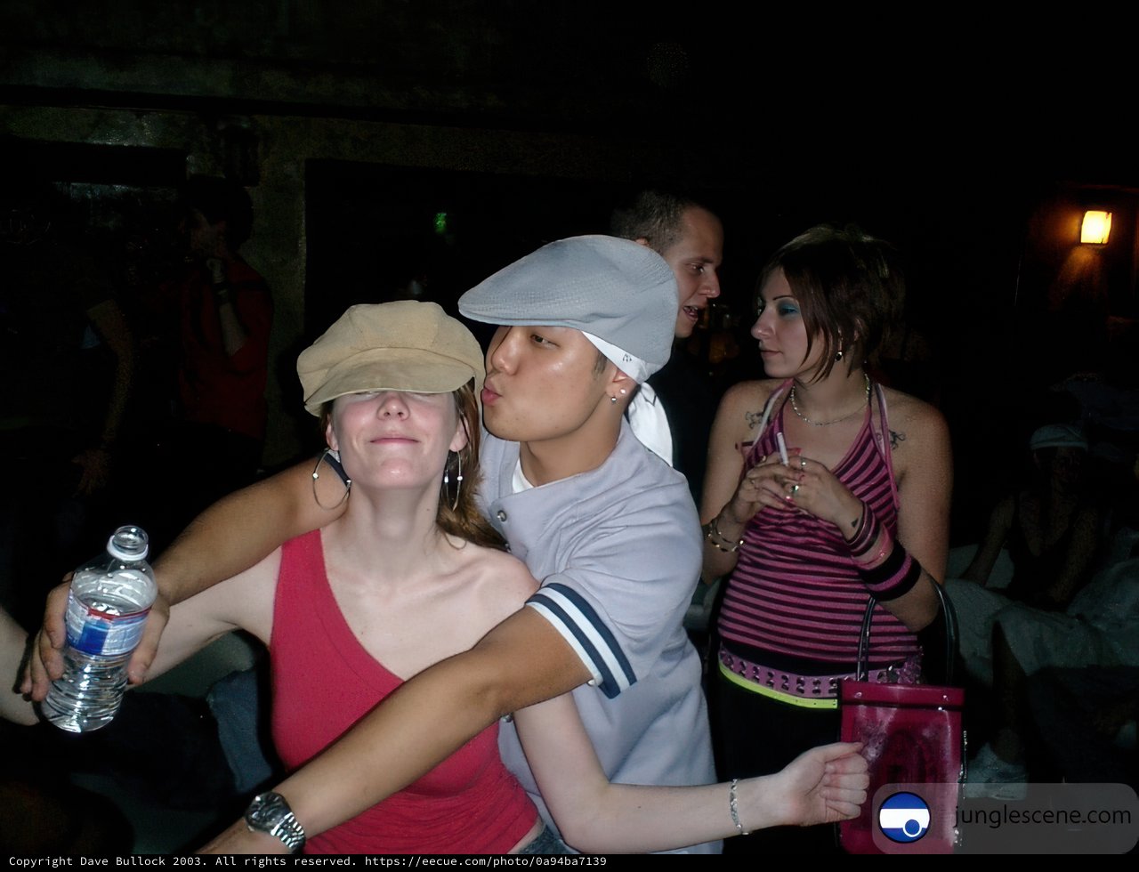 Warm Embrace at Nightclub