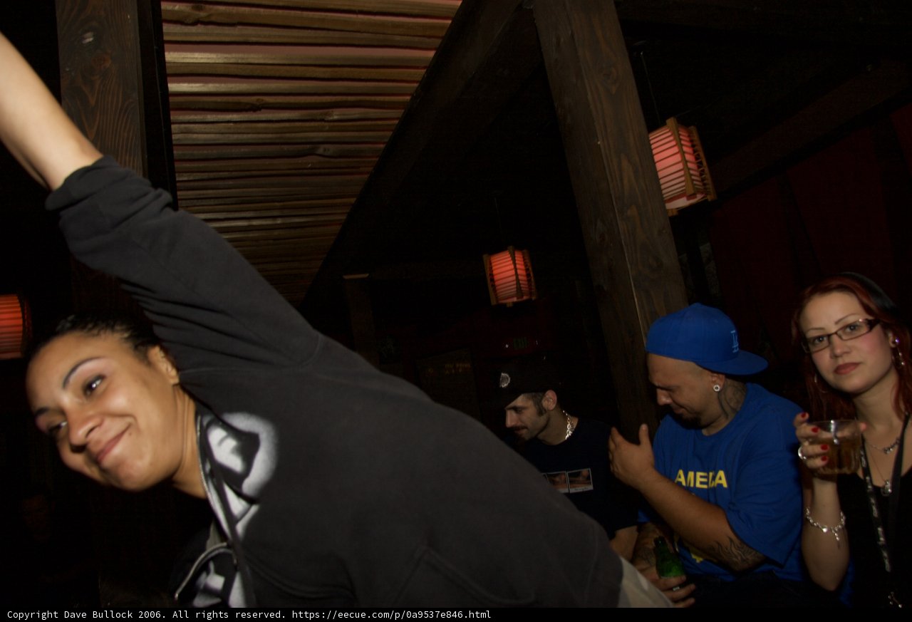 Black Hoodie at the Pub