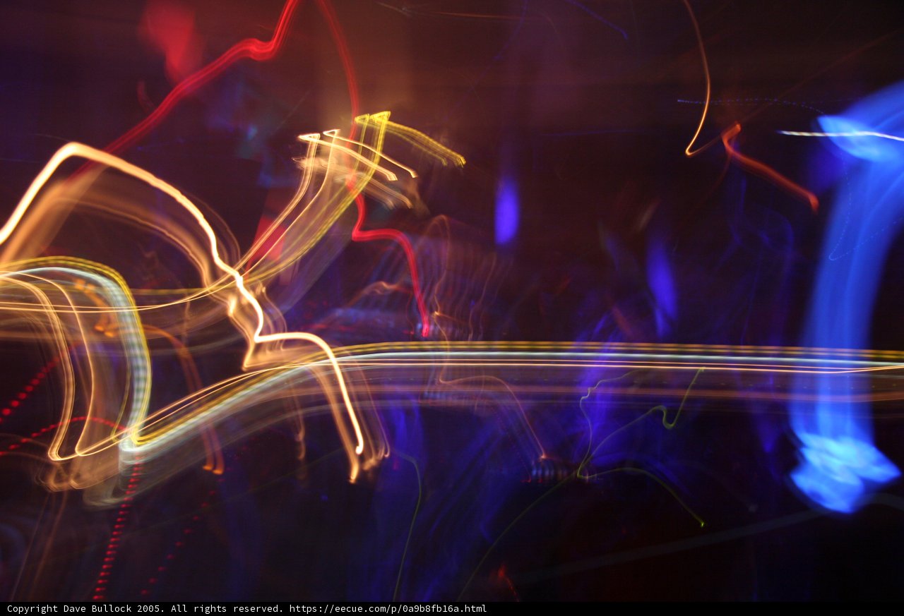 Illuminated Fractal Person