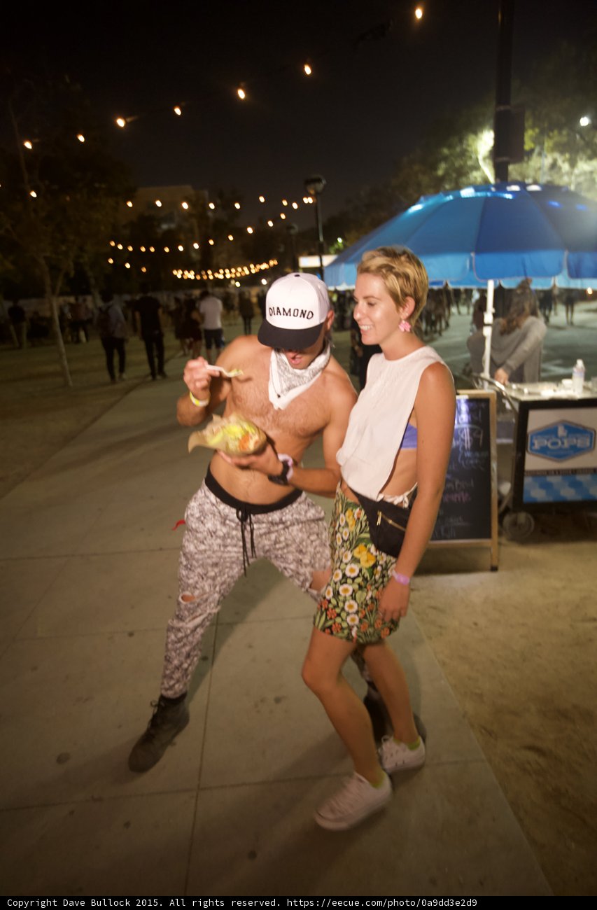 Couple Sharing Festival Food