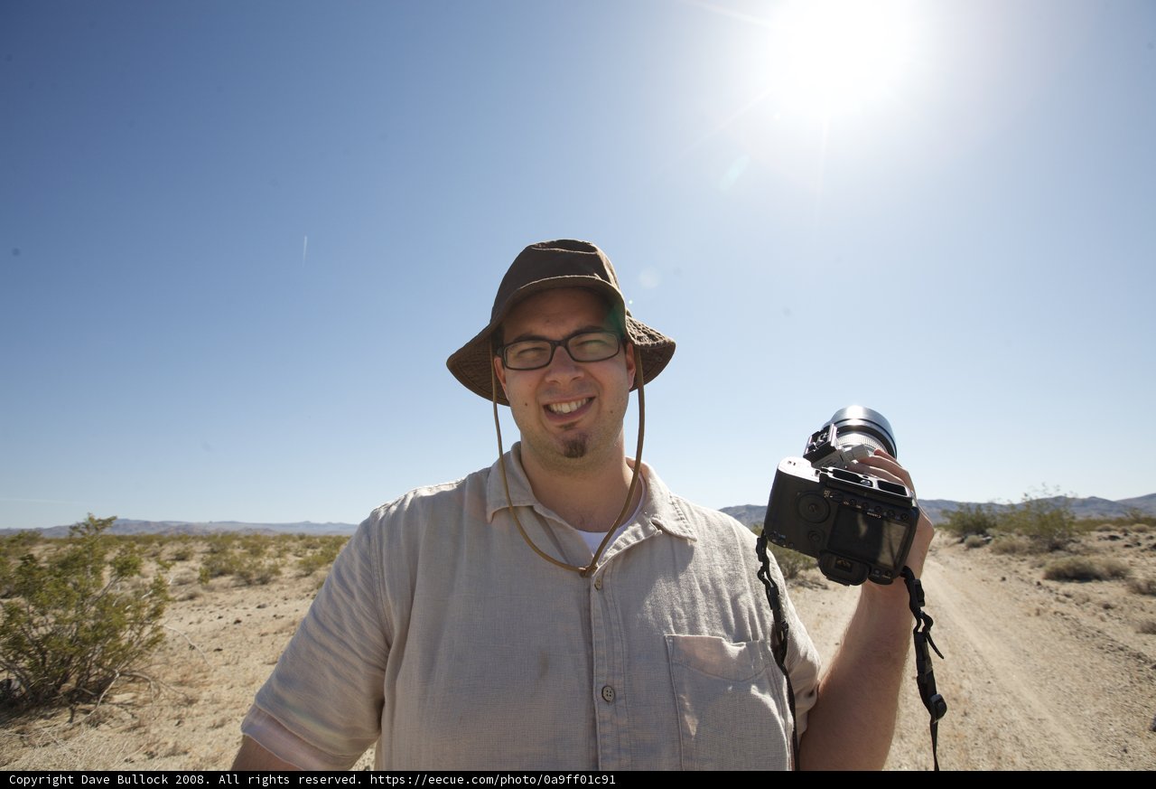 Smile for the Camera in the Desert