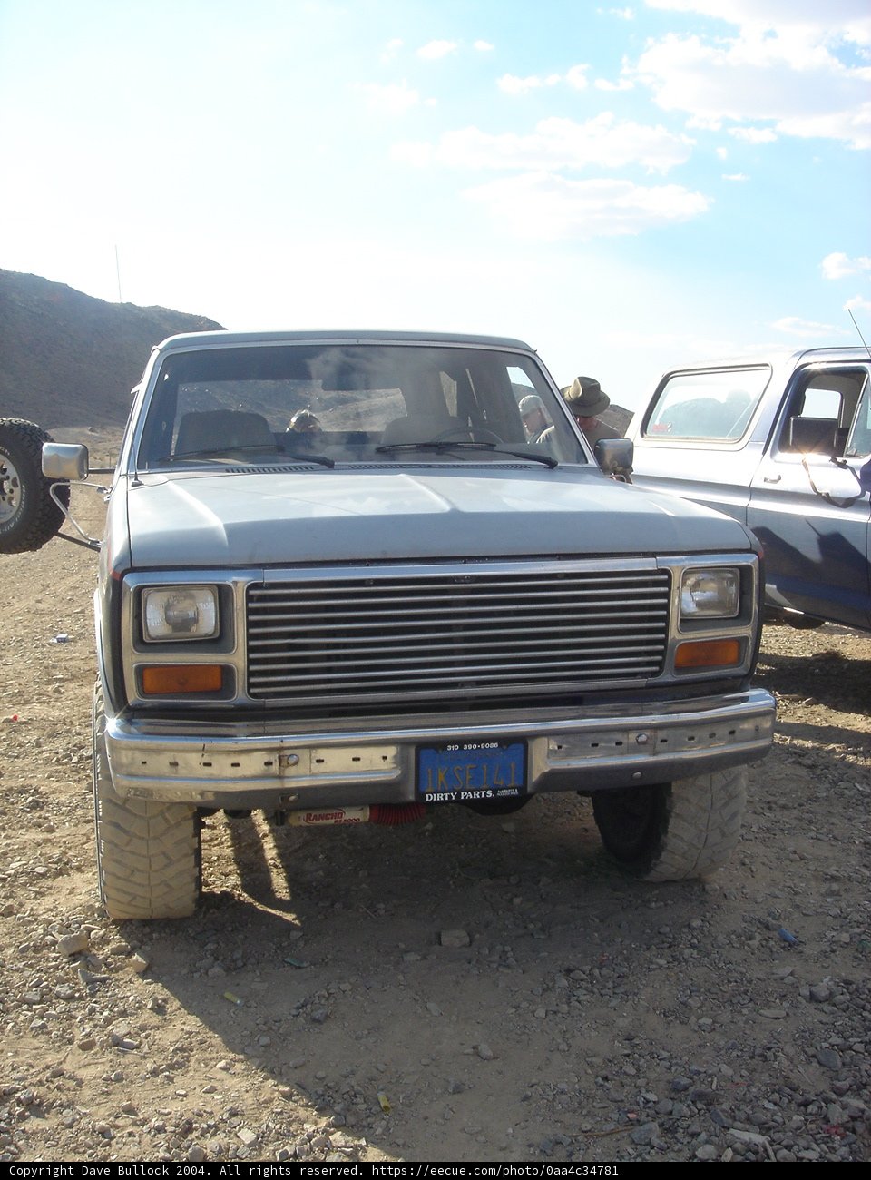 Parked Pick-Up & Car