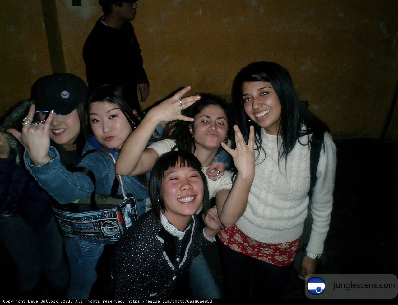 Group of Young Women Strike a Pose