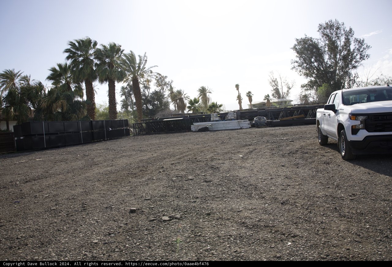 Preparing for Coachella 2024: A Glimpse of the Setup