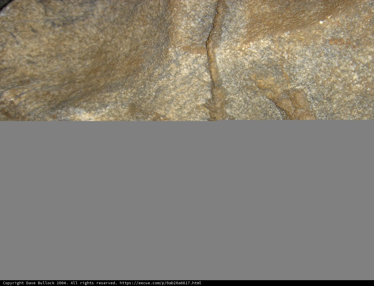 Incredibly Textured Rock with a Hole