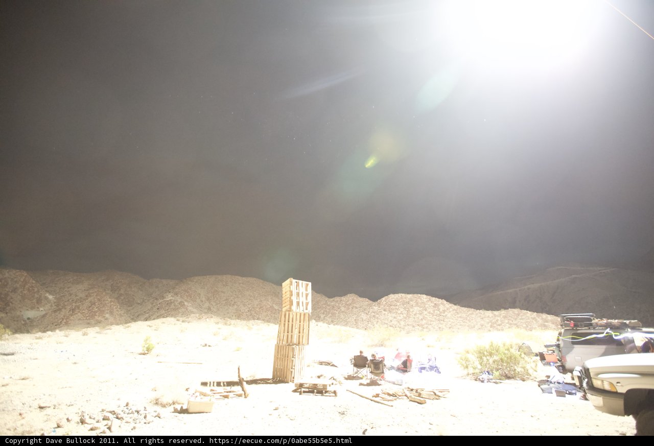 Lonely Night in the Desert