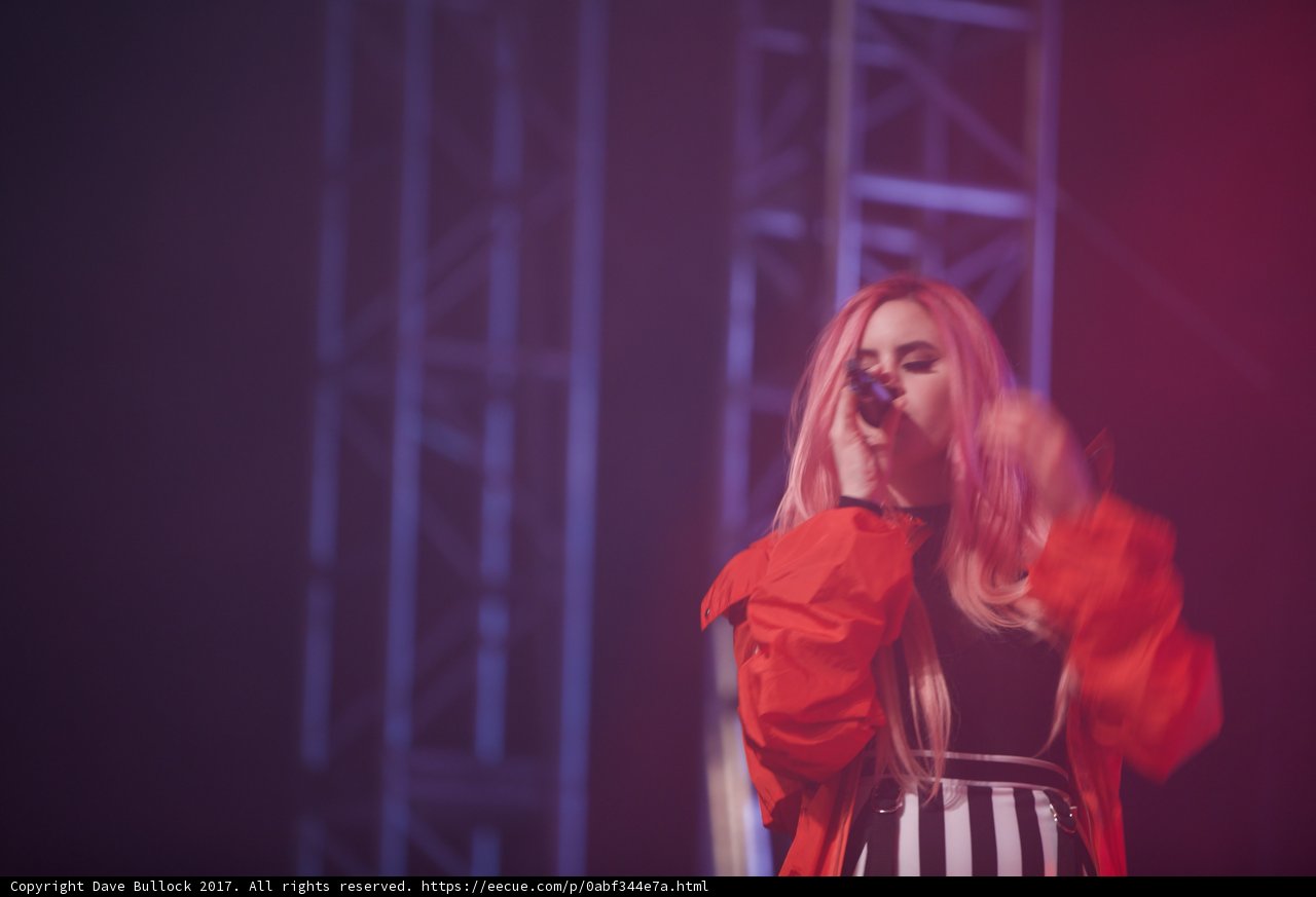 Pink-haired Performer