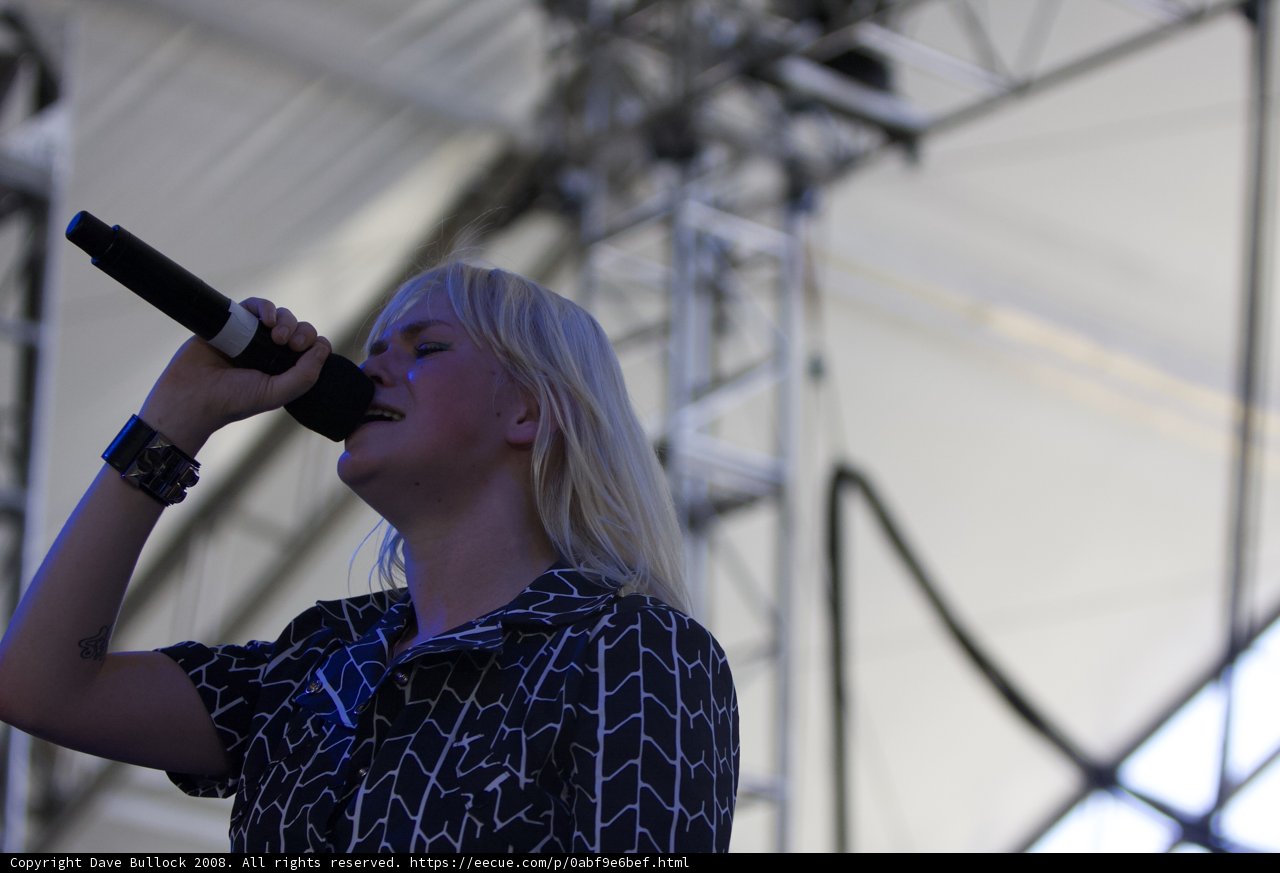 The Blonde Songstress Rocks Coachella