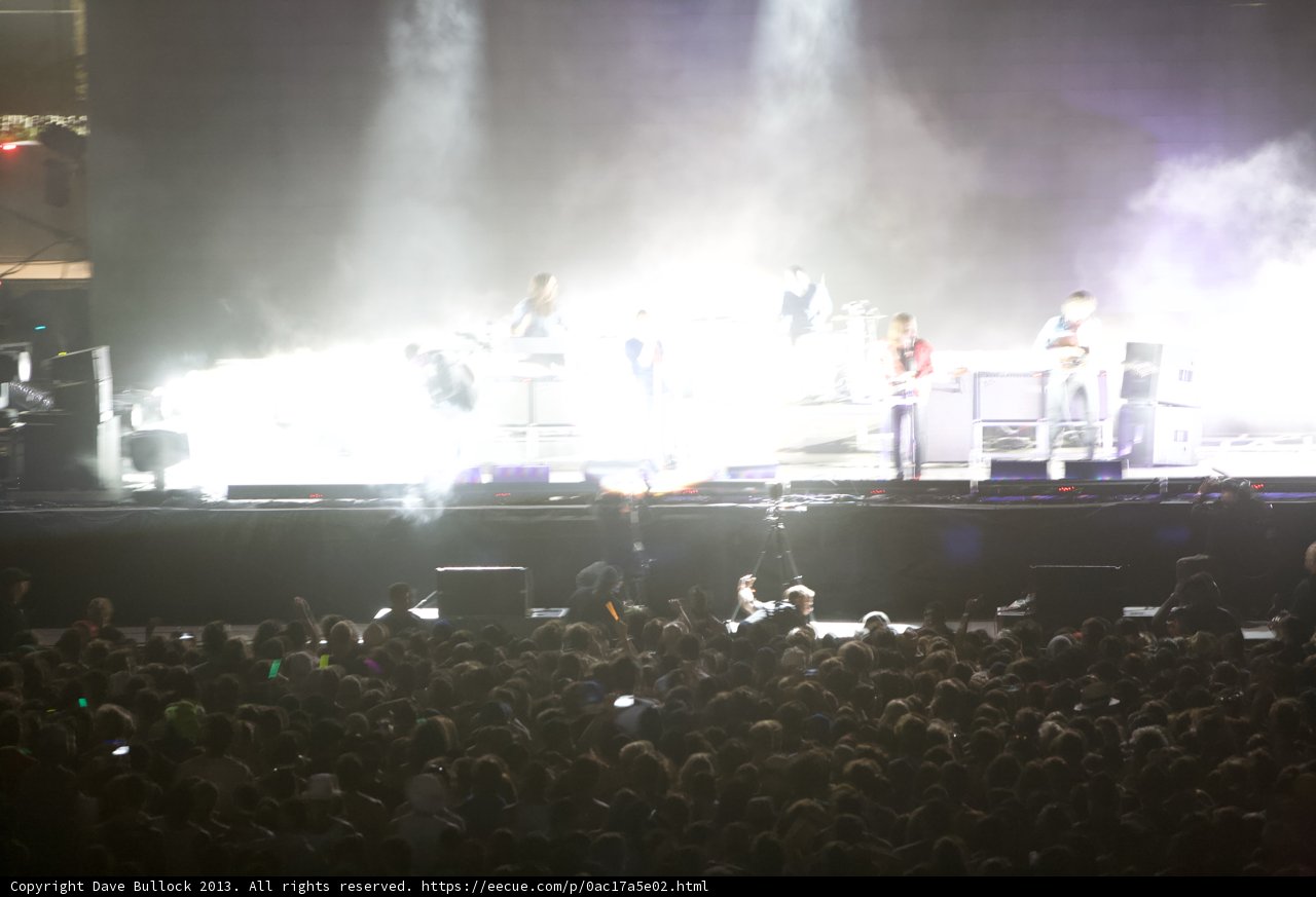 Rocking the Coachella Stage