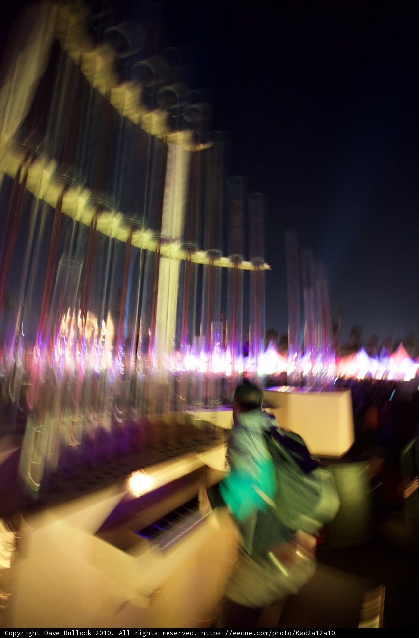 Blurry Night Stroll