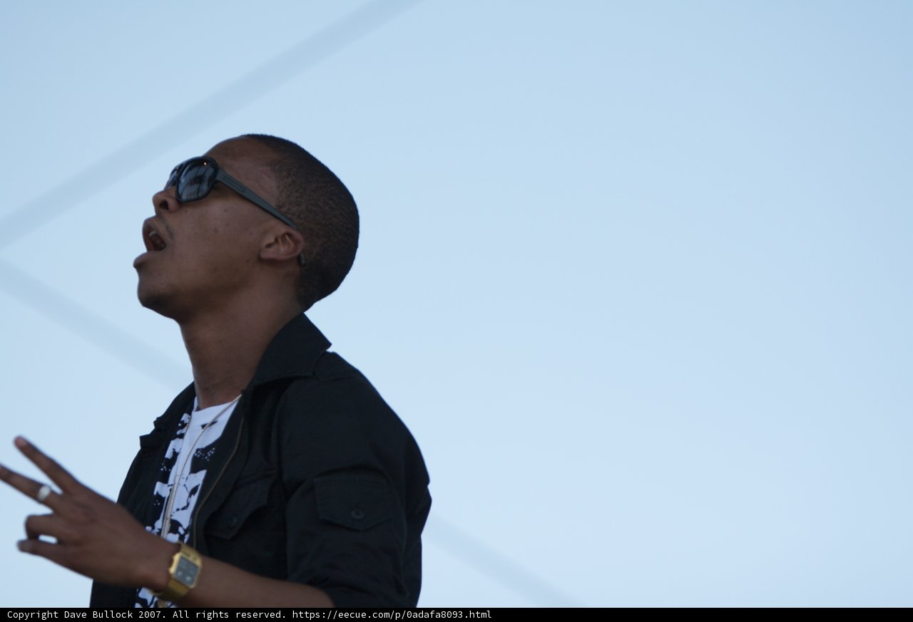 Singing under the Coachella sun
