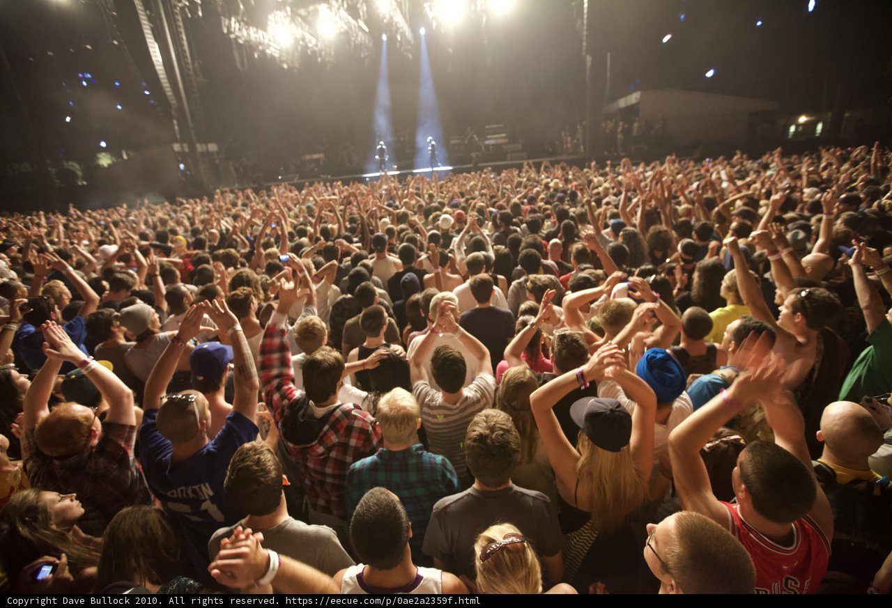 Electric Crowd at Cochella