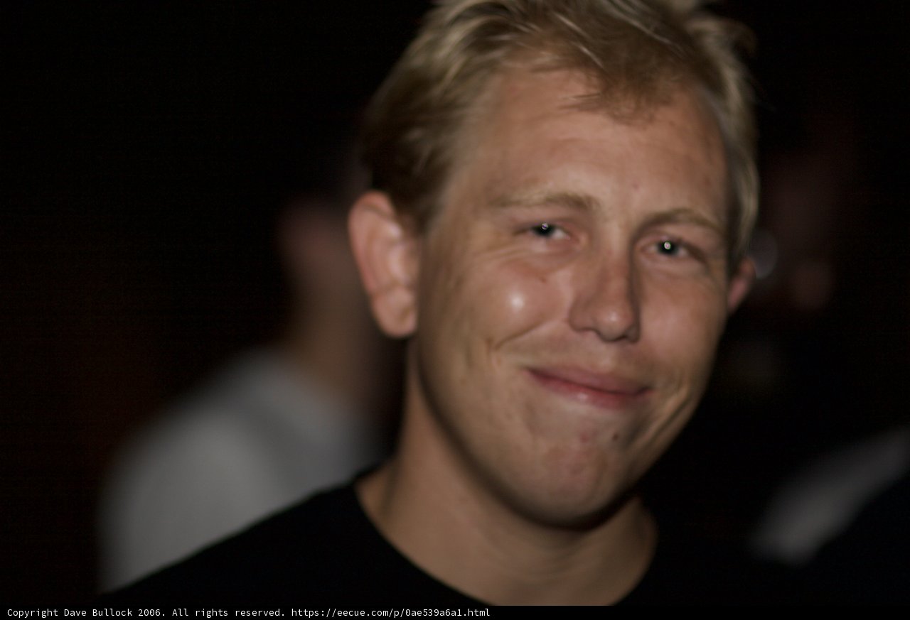 Happy-go-lucky Blonde Man