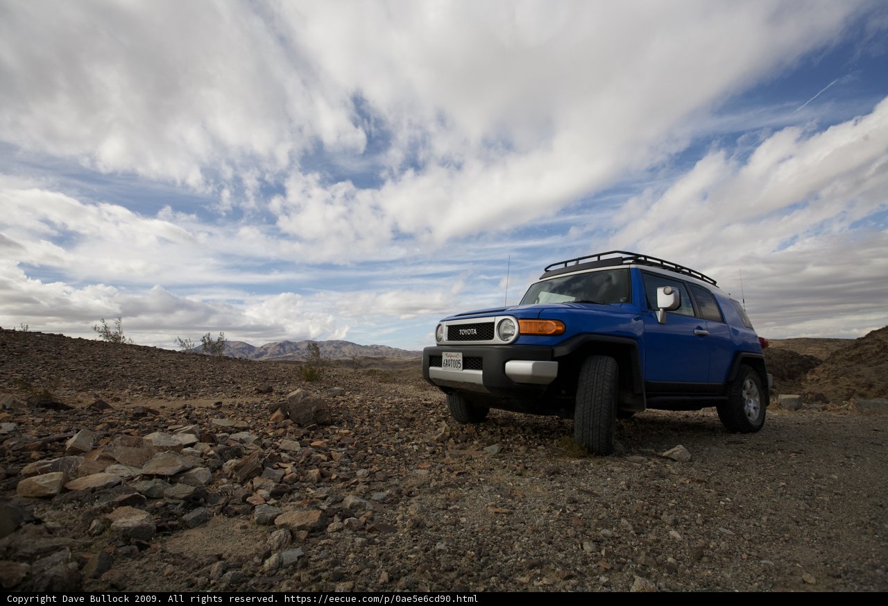 Toyota FJ Cruiser Dominates Rocky Terrain