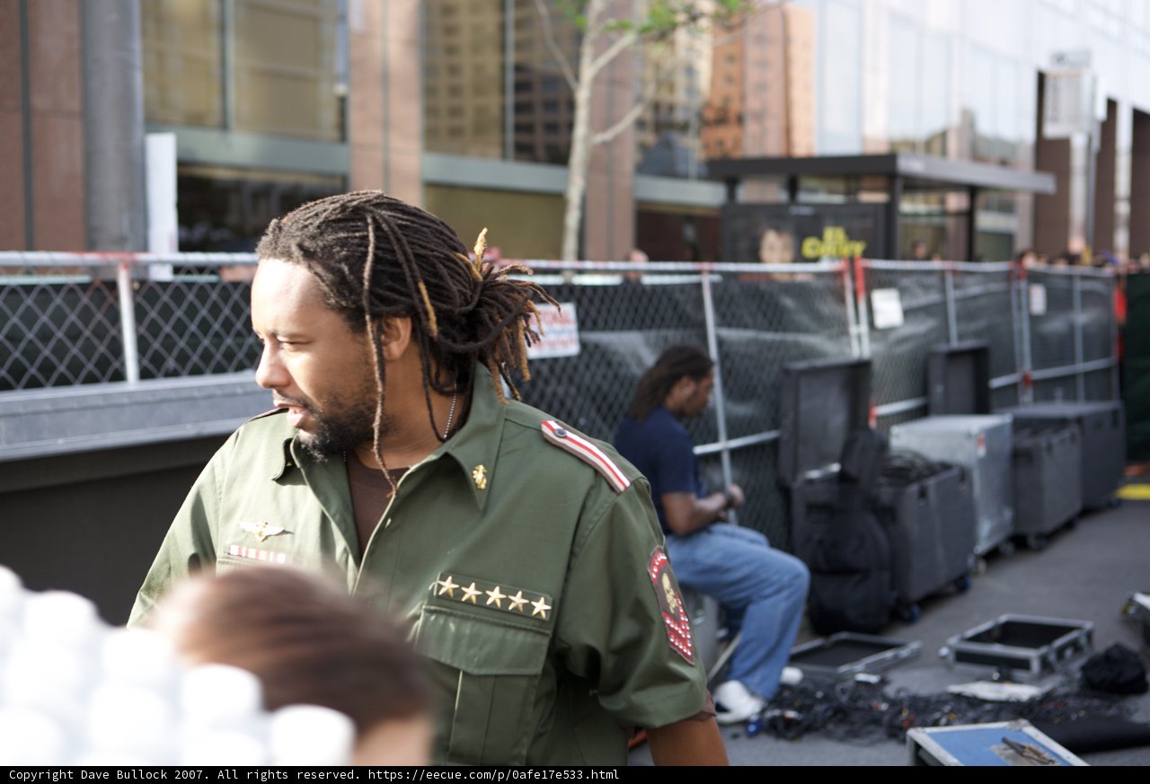 Dreadlocked Army Man