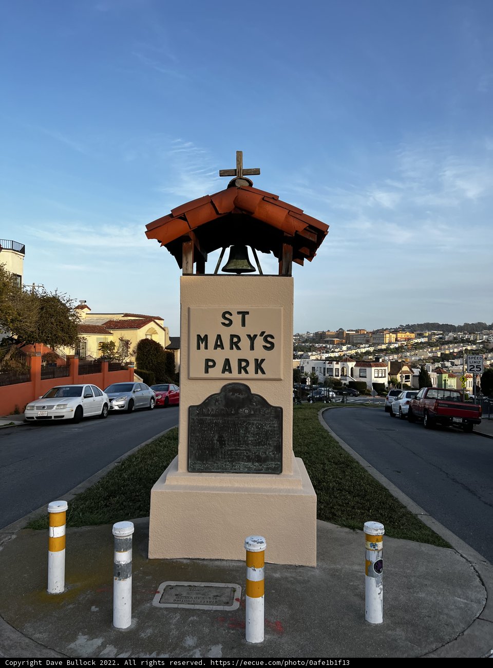 St Hart's Lake Sign in San Francisco