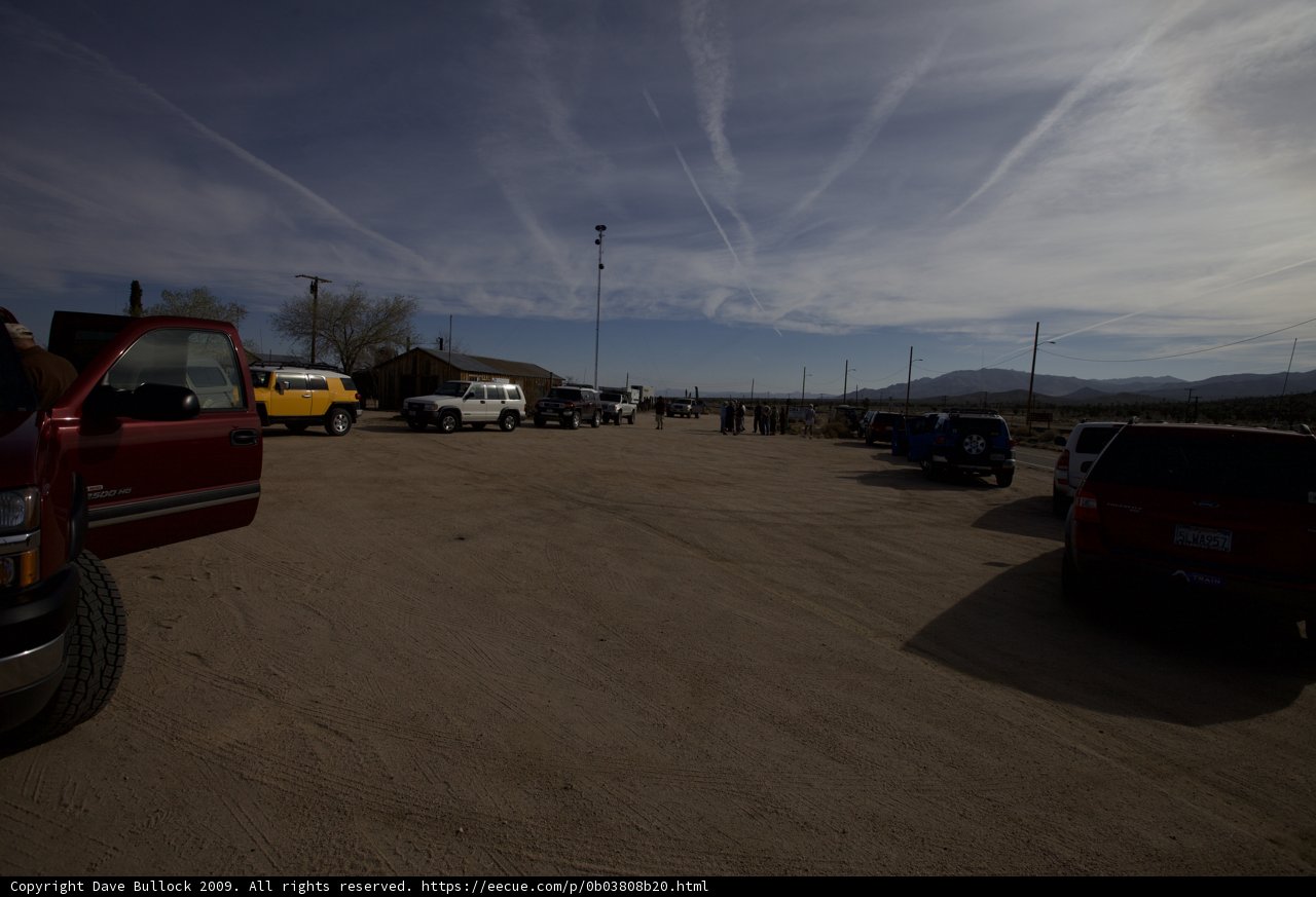 Busy Parking Lot Scene