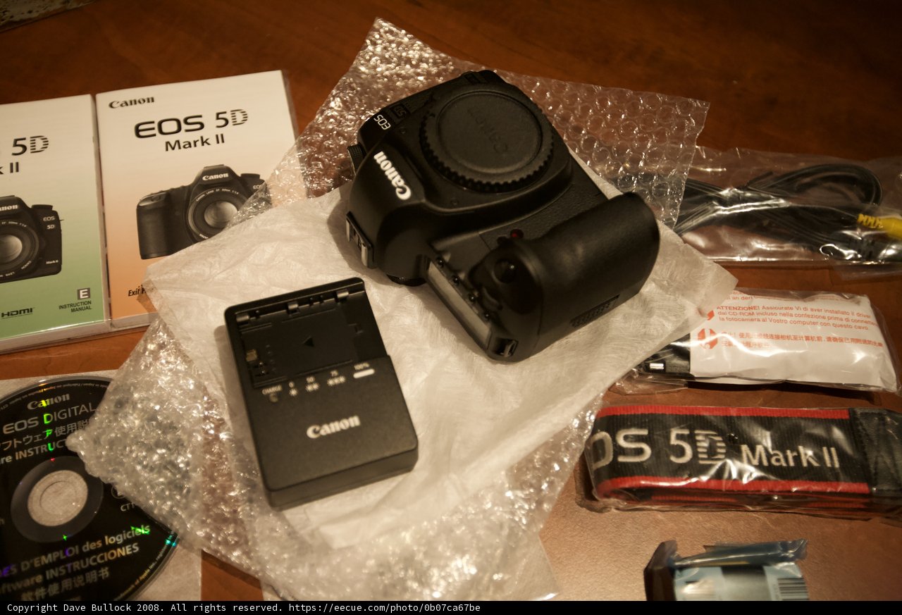 Unboxing of Canon EOS 5D Mark ii, EOS-1D X, and EOS-1