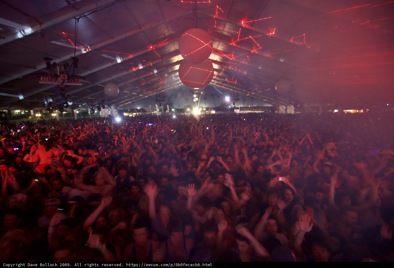 Hands Up at Coachella 2009