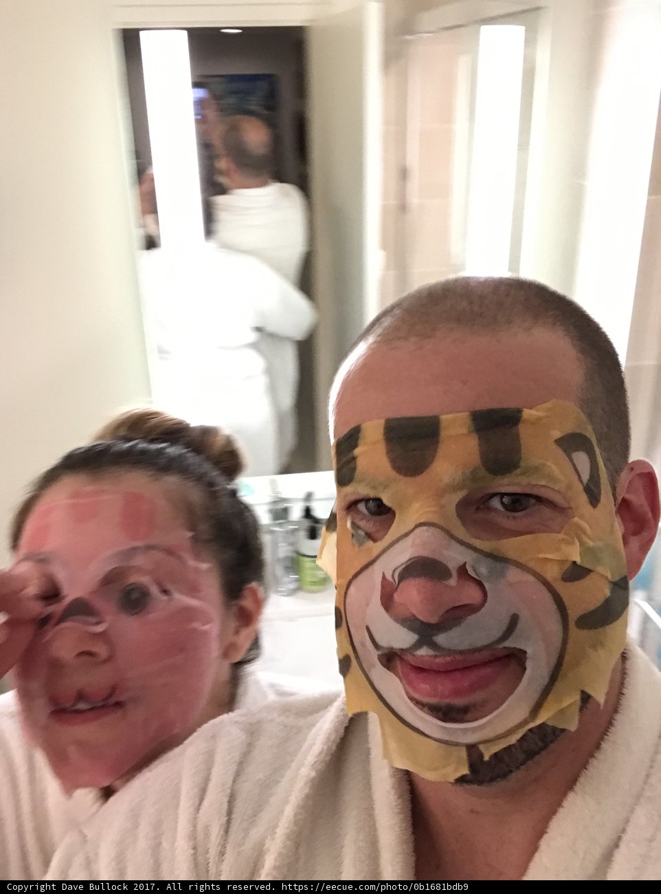 Tiger-Faced Duo