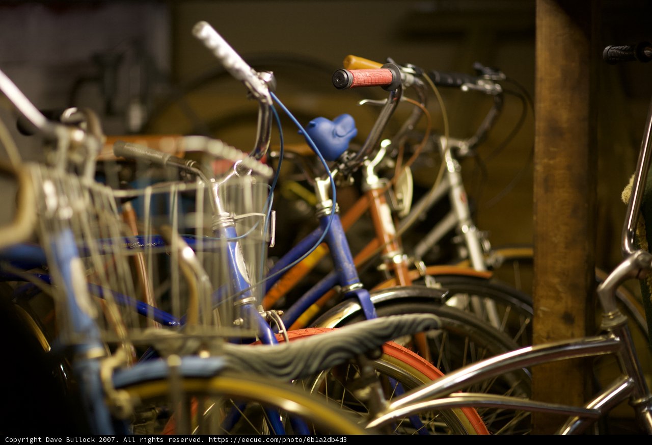 Garage Full of Bicycles