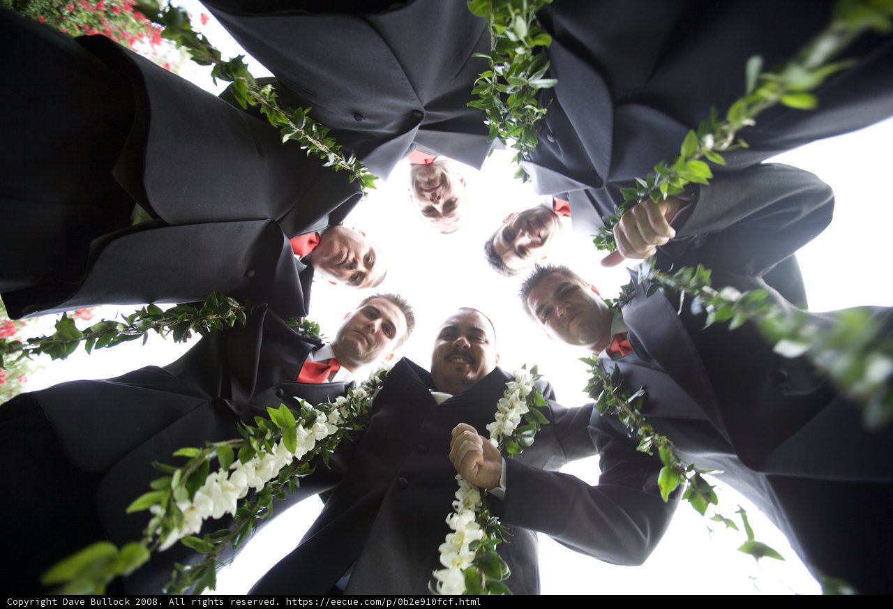 Circle of Groomsmen
