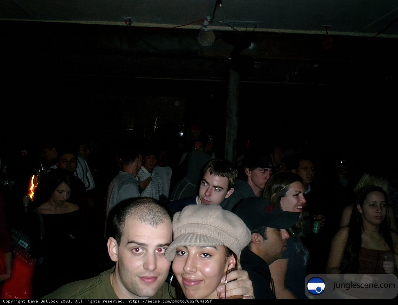 Nightclub Party with Three Hats