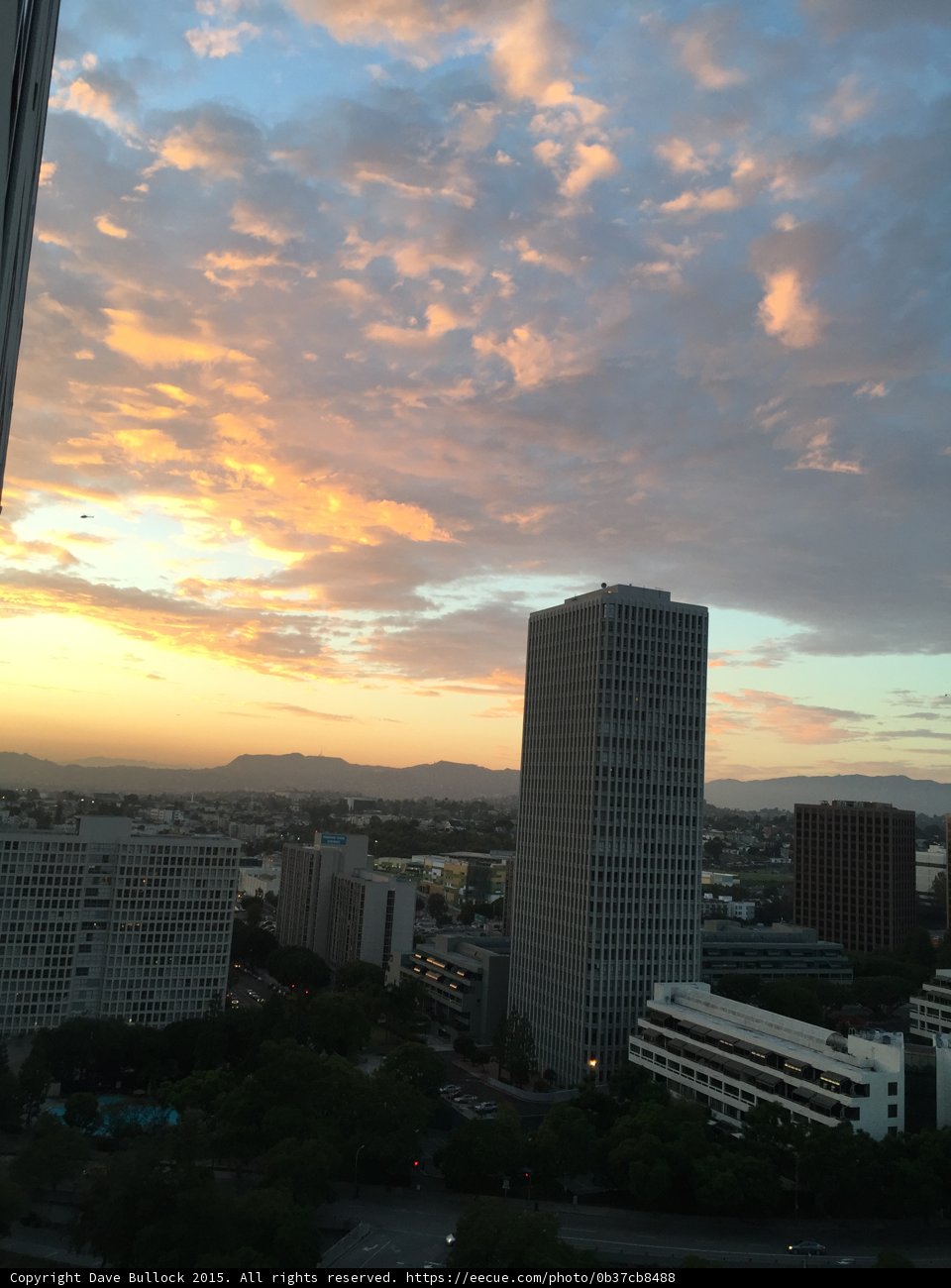 Sunset over the Metropolis