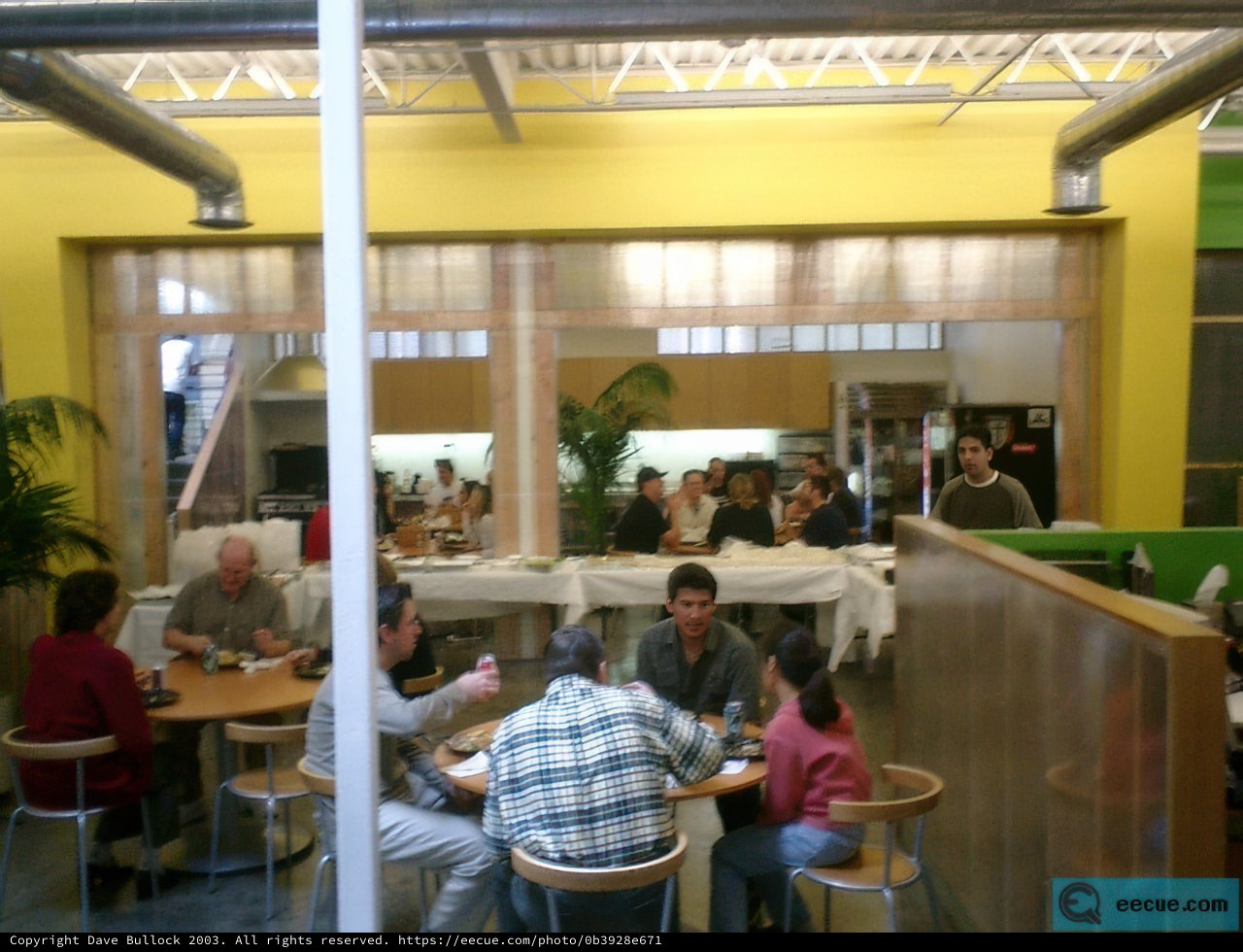 Dining at the Cafe