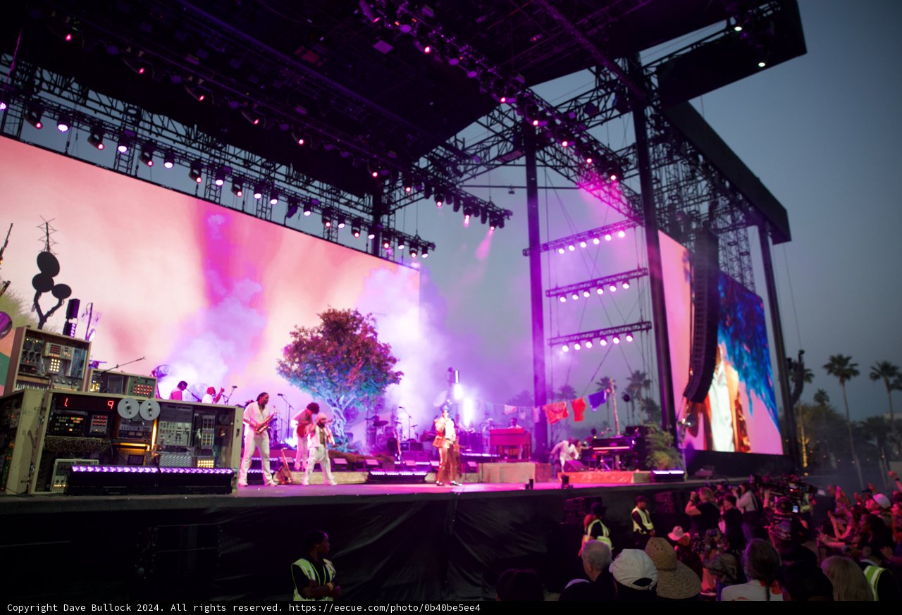 Vibrant Beats Under Twilight - Coachella 2024